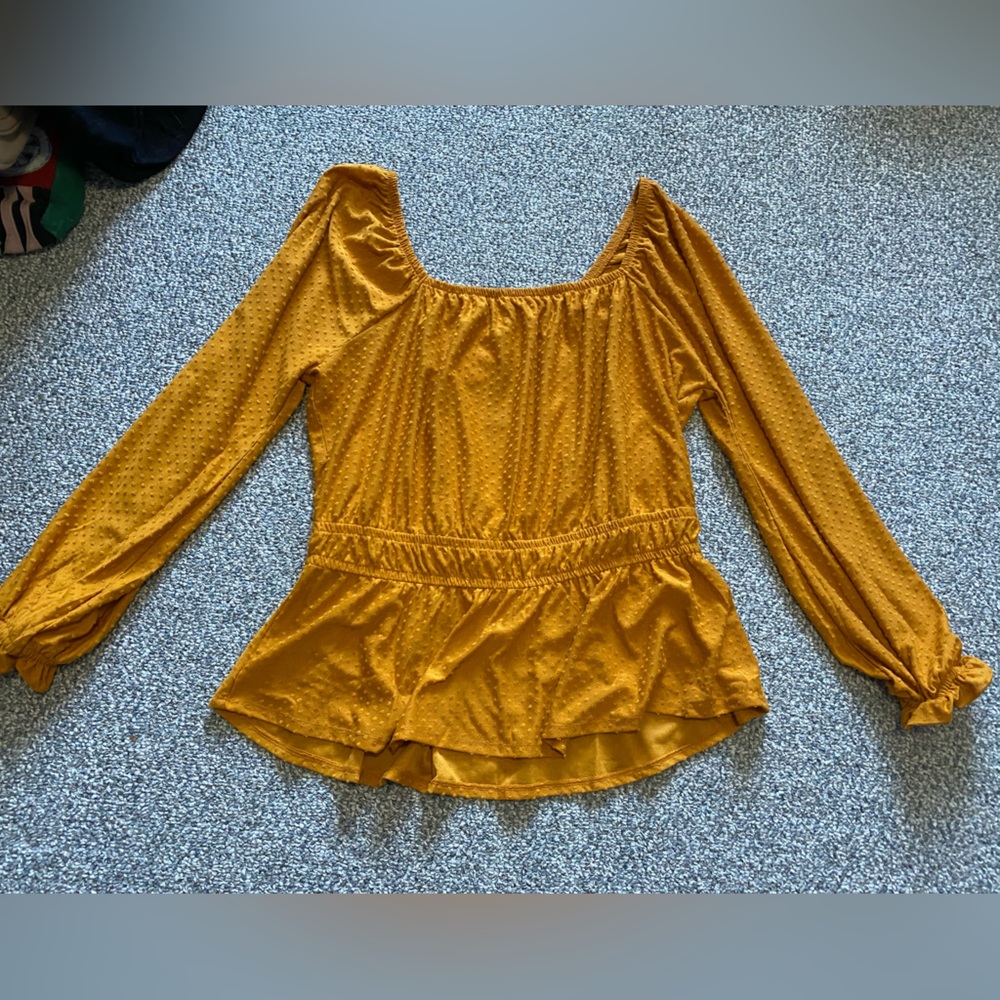 Yellow shirt